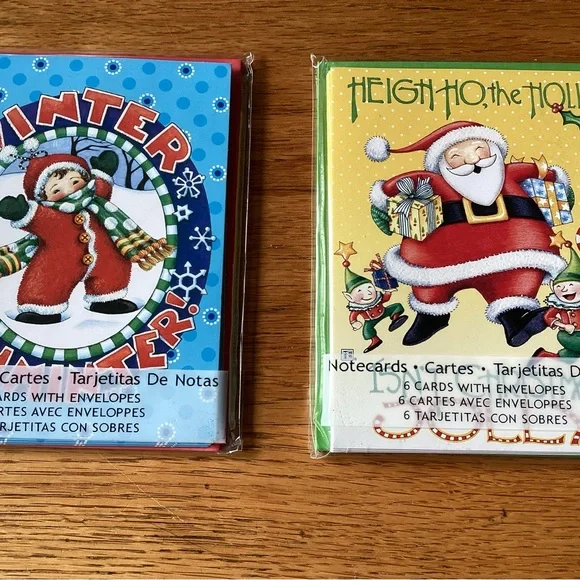 Mary Engelbreit Christmas Cards 🎄2 Sets - Picture 2 of 7